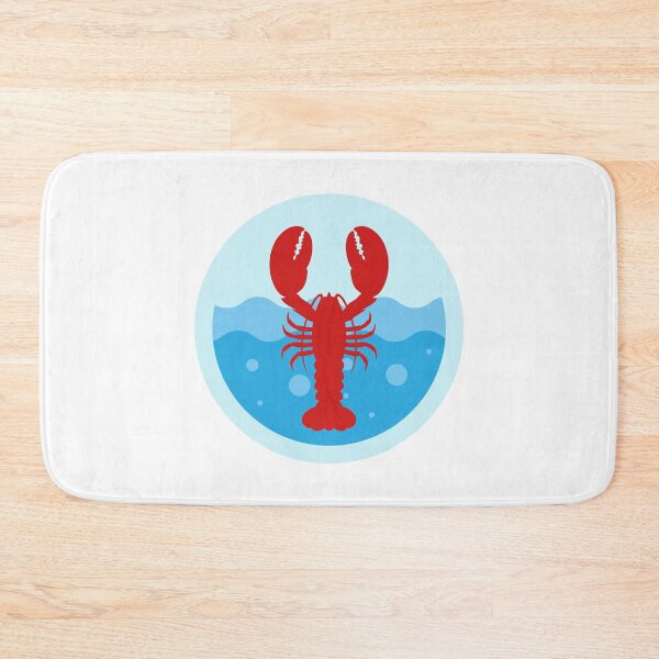 Item preview, Crustaceancore Nautical Lobster Water Circle designed and sold by jrno11.