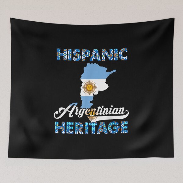 Artikelvorschau, Hispanic Heritage Month argentinische Flagge Argentiniens entworfen und verkauft von Ernieaustin.