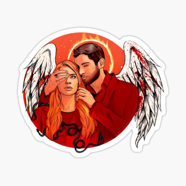 Pegatinas: Fan Art Lucifer | Redbubble Pegatinas: Fan Art Lucifer | Redbubble