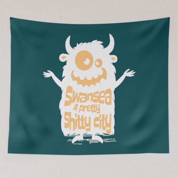 Item preview, Swansea City, Swansea Jacks, A Pretty  Shitty city  designed and sold by DeKoStore69.
