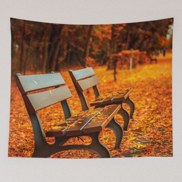 Item preview, Autumn Park Benches designed and sold by Strings  Stan.