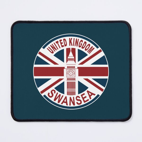 Item preview, Swansea City United Kingdom UK Union Jack British Flag  designed and sold by DeKoStore69.
