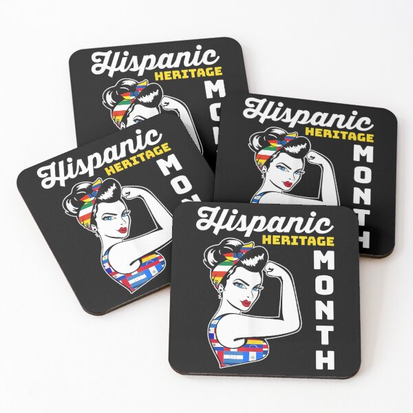 Item preview, Hispanic Heritage Month Latina Women Girls Country Flags designed and sold by Ernieaustin.