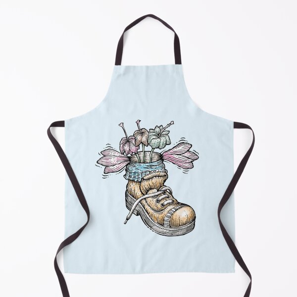 Item preview, Old Boot with Flying Wings and Flowers grown into it designed and sold by Wiggly Lines.