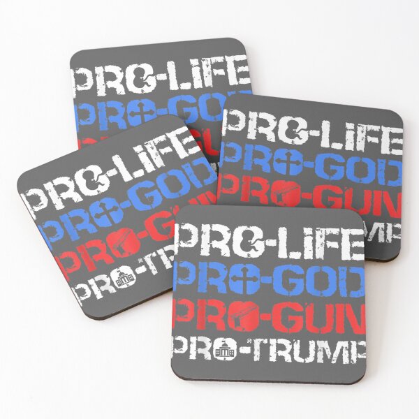 Item preview, Pro-Life Pro-God Pro-Gun Pro-Trump designed and sold by lywiduboho.