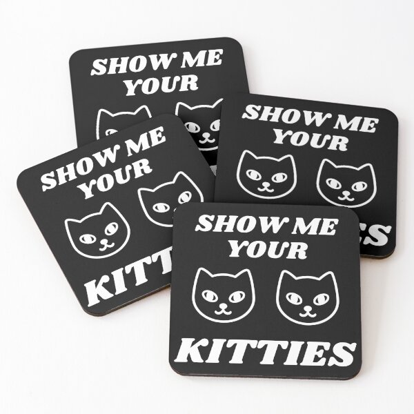 Item preview, Show me your Kitties funny Halloween joke Cats designed and sold by tbunks.