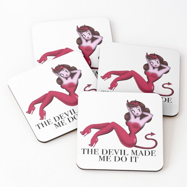 Item preview, The Devil Made Me Do It designed and sold by spottedhound.