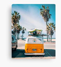 Combi van surf Metal Print