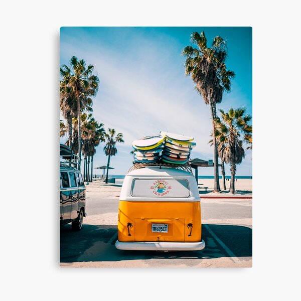 Combi van surf Canvas Print