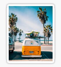 Combi van surf Sticker