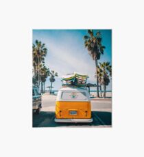Combi van surf Art Board