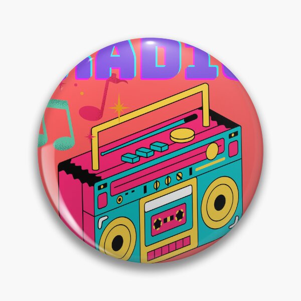 Item preview, the funky radio designed and sold by Happy  Planet.