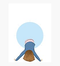 Boring girl Photographic Print