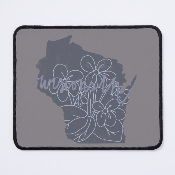 Item preview, Wisconsin With State Flower designed and sold by Sydie Studio.