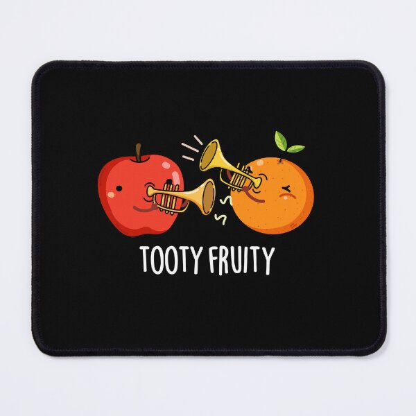 Item preview, Tooty Fruity Musician Funny Fruit Puns (Dark BG) designed and sold by punnybone.