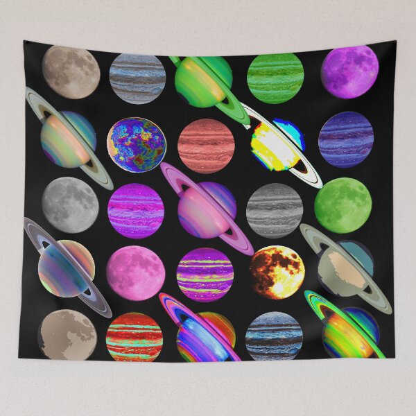 Item preview, Moon, Jupiter and Saturn dance. designed and sold by DrTigrou.