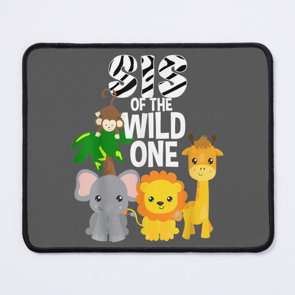 Item preview, Sis of the Wild One Zoo Theme Birthday Safari Jungle Animal designed and sold by lywiduboho.