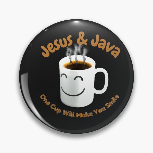 Item preview, Jesu & Java (one cup will make you smile) designed and sold by Tripp Art Studio.