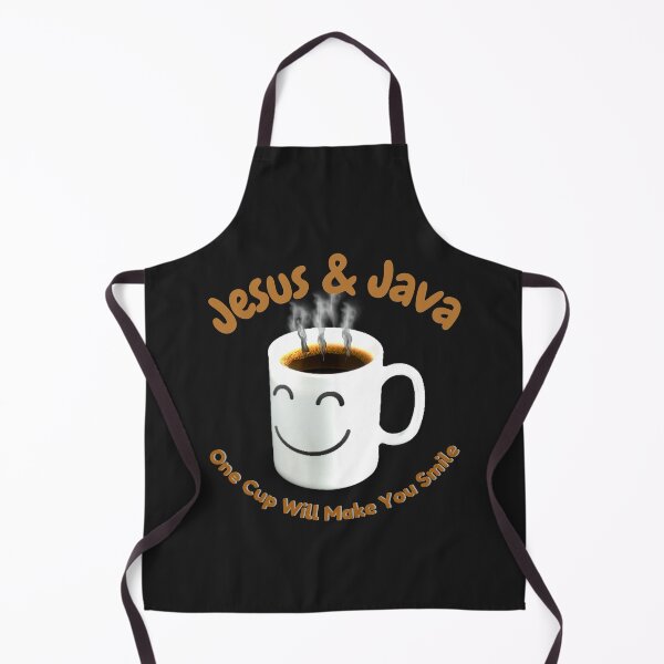 Item preview, Jesu & Java (one cup will make you smile) designed and sold by Tripp Art Studio.