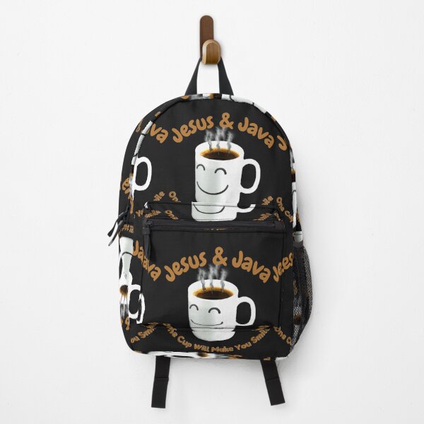 Item preview, Jesu & Java (one cup will make you smile) designed and sold by Tripp Art Studio.