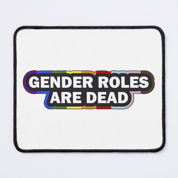 Item preview, Gender Roles Are Dead LGBT All Flag designed and sold by LGBT-Art-Design.