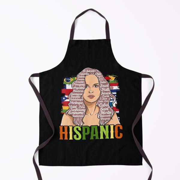 Item preview, Latina Woman Art Hispanic Heritage Month Latin Country Flags designed and sold by Ernieaustin.