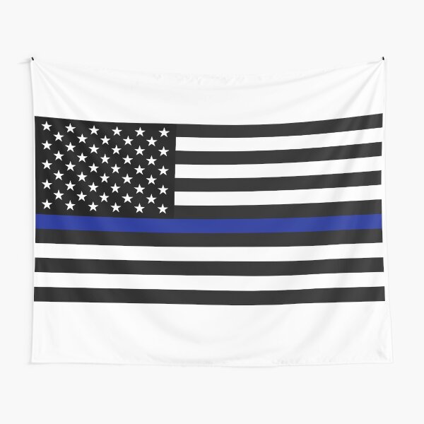 The Thin Blue Line Tapestry