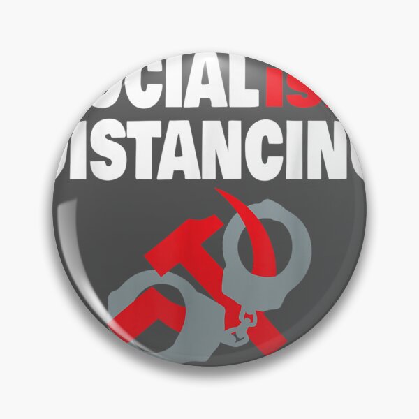 Item preview, Socialism Distancing Anti Socialism  designed and sold by lywiduboho.