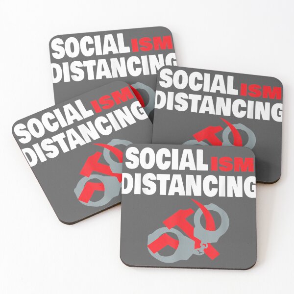 Item preview, Socialism Distancing Anti Socialism  designed and sold by lywiduboho.