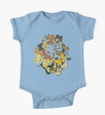 A Kaleidoscope Of Vintage Butterflies Vector One Piece - Short Sleeve