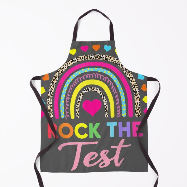 Item preview, Rock The Test Test Day Teacher Testing Day Rainbow Teacher designed and sold by lywiduboho.
