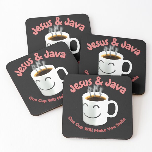 Item preview,  Jesu & Java (one cup will make you smile) #2 designed and sold by Tripp Art Studio.