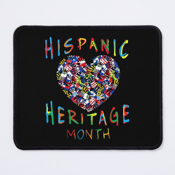 Item preview, National Hispanic Heritage Month All countries Hand Heart designed and sold by Ernieaustin.