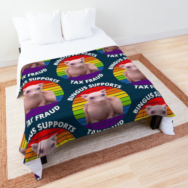 Bingus My Beloved Sphinx Cat Meme Comforter