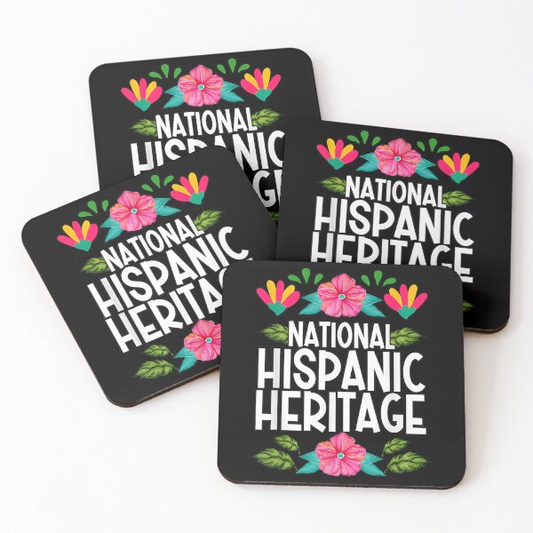 Item preview, Hispanic Heritage Month National Latino Pretty Flower Flags designed and sold by Ernieaustin.