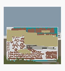 199 Dirty billboard Photographic Print