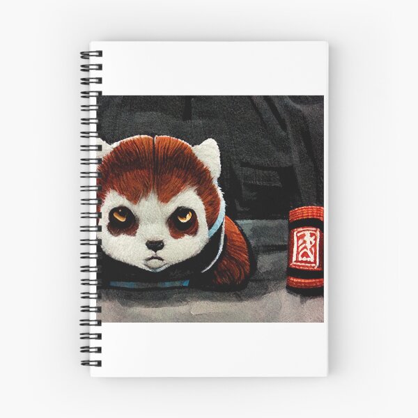 Item preview, Red Panda Sensei Daruma Shifu Jiu-Jitsu Judo Kung Fu Master Sifu designed and sold by GrassrootsGreen.
