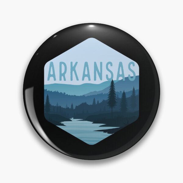 Item preview, Arkansas State Badge Retro Vintage Design designed and sold by narekmug.