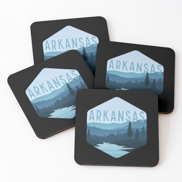 Artikelvorschau, Arkansas Staatsabzeichen Retro Vintage Design entworfen und verkauft von narekmug.