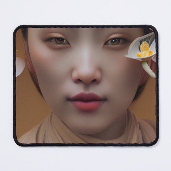 Item preview, Woman Lotus Stare  designed and sold by InkDropFalls.