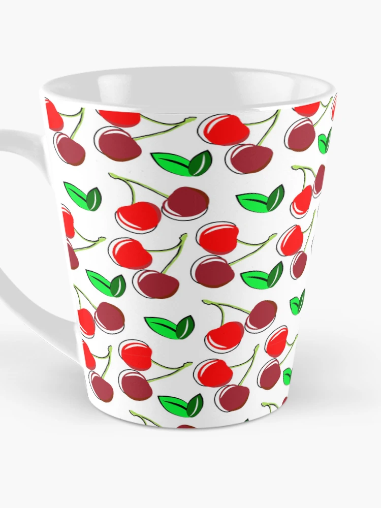 Thumbnail 3 of 4, Coffee Mug, Sweet cherry pattern designed and sold by DynamicPatterns.