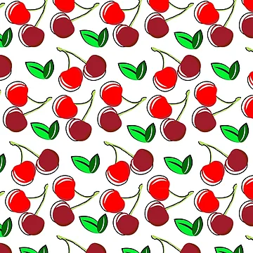 Artwork thumbnail, Sweet cherry pattern by DynamicPatterns