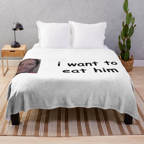 Item preview, i want to eat jerma bumper sticker designed and sold by kotonok0.