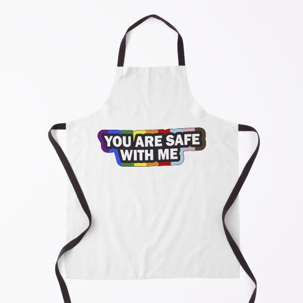 Item preview, You are Safe With Me LGBT All Flag designed and sold by LGBT-Art-Design.