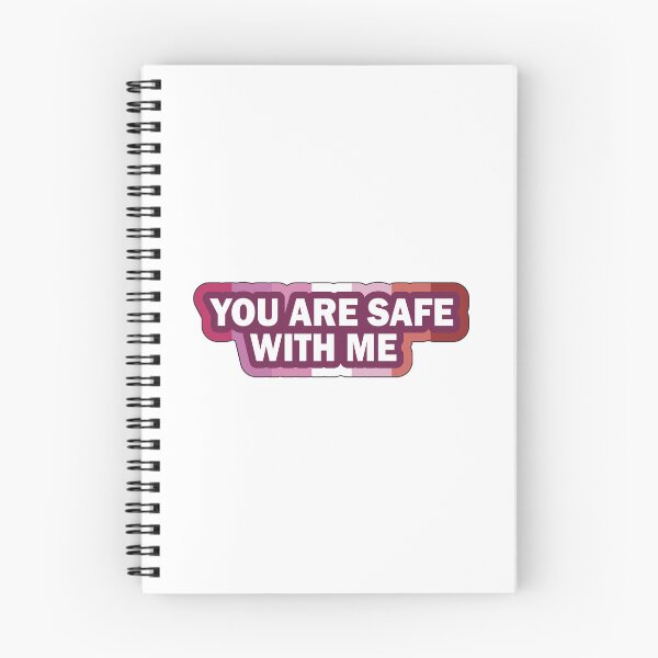 Item preview, You are Safe With Me LGBT Lesbian designed and sold by LGBT-Art-Design.