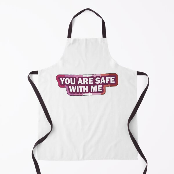 Item preview, You are Safe With Me LGBT Lesbian designed and sold by LGBT-Art-Design.