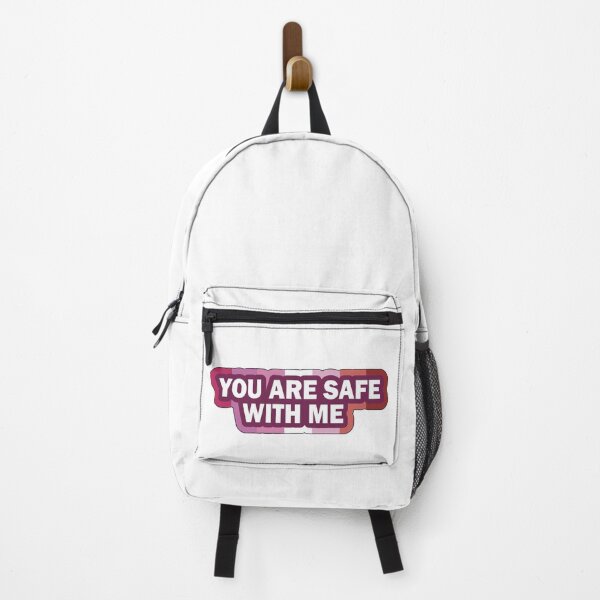 Item preview, You are Safe With Me LGBT Lesbian designed and sold by LGBT-Art-Design.