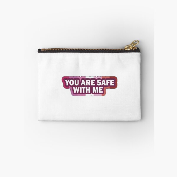 Item preview, You are Safe With Me LGBT Lesbian designed and sold by LGBT-Art-Design.