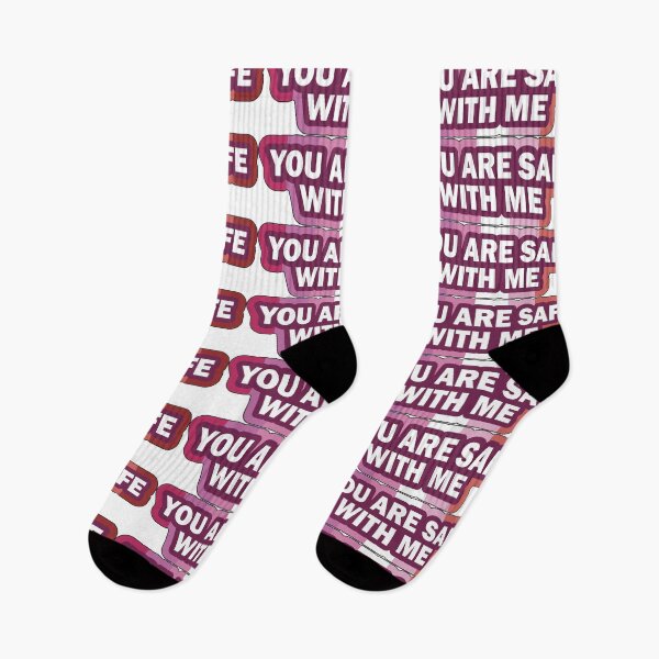 Item preview, You are Safe With Me LGBT Lesbian designed and sold by LGBT-Art-Design.