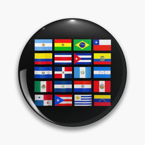 Item preview, Vintage Latin American Flags Hispanic Heritage Month designed and sold by Ernieaustin.